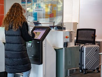 Self-Service Baggage Drop-Off at Skopje International Airport