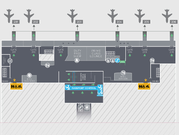 Terminal Map First Floor